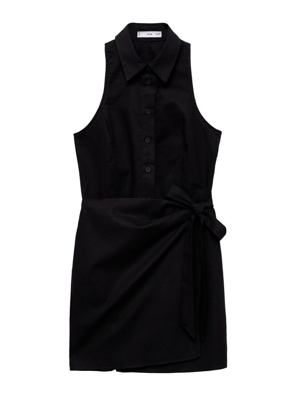 MANGO MANGO Košulja haljina  crna