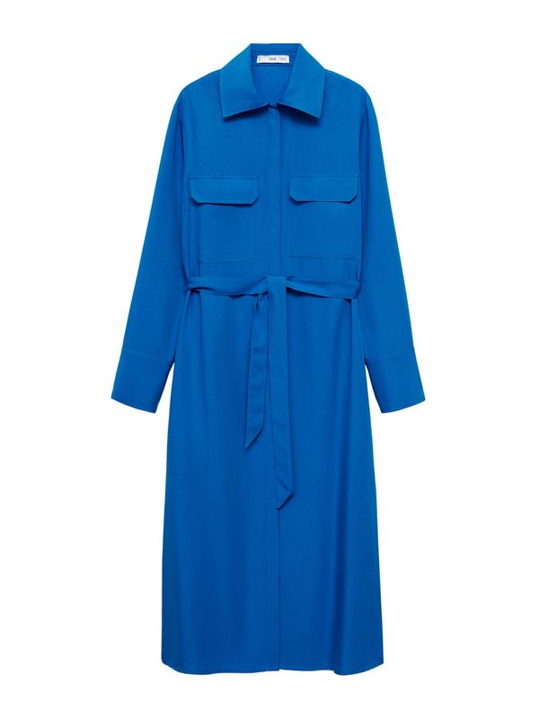 MANGO MANGO Košulja haljina 'Mate'  plava