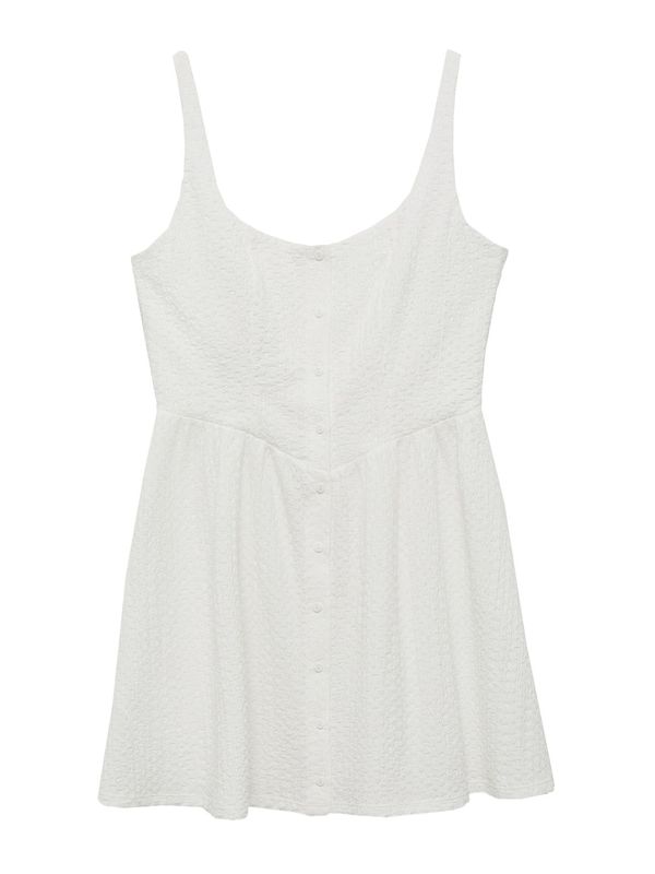 MANGO MANGO Košulja haljina 'Milk'  bijela