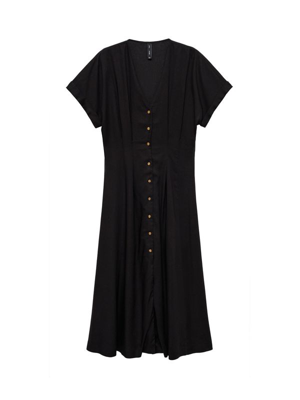 MANGO MANGO Košulja haljina 'Pili'  crna