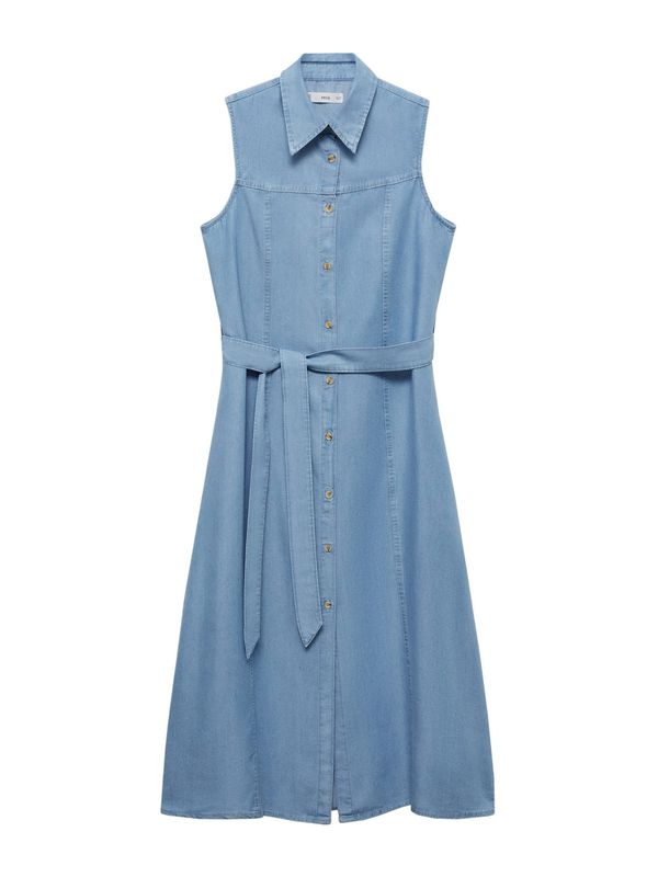 MANGO MANGO Košulja haljina 'Thea'  svijetloplava