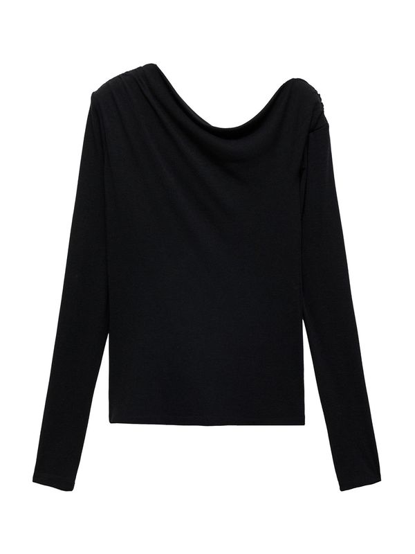 MANGO MANGO Majica 'DAKOTA'  crna