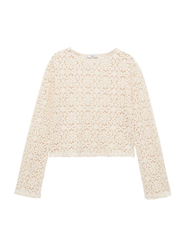 MANGO MANGO Majica 'Morelli'  svijetlobež