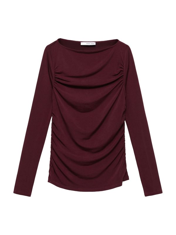 MANGO MANGO Majica 'ROBIN'  tamno crvena