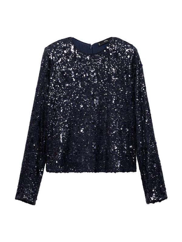 MANGO MANGO Majica 'XLENJUI'  mornarsko plava