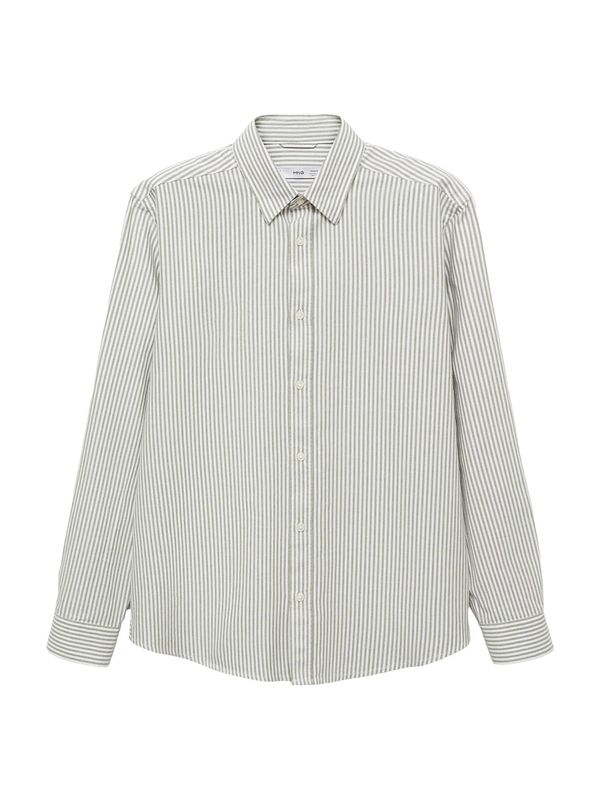 MANGO MAN MANGO MAN Košulja 'KODAK'  pastelno zelena / bijela