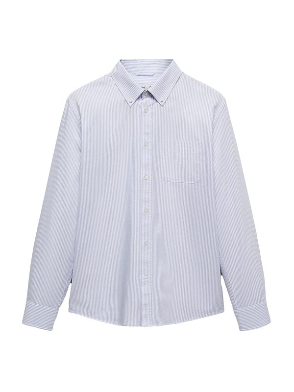 MANGO MAN MANGO MAN Košulja 'Kodak'  svijetloplava / bijela