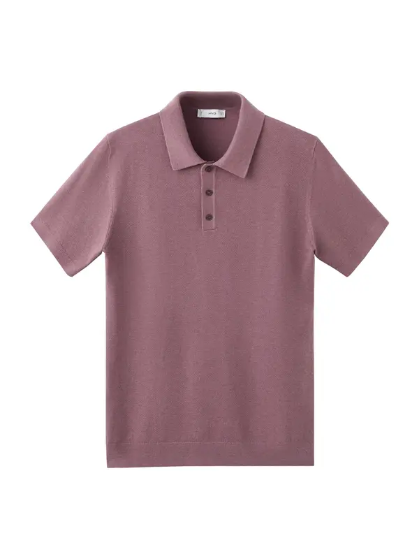 Mango MANGO MAN Majica 'Andrew'  sivkasto ljubičasta (mauve)