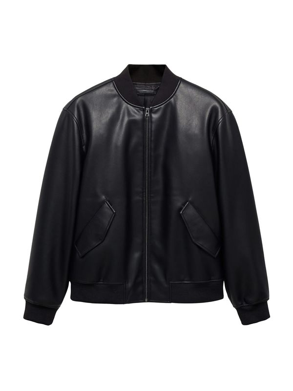 MANGO MAN MANGO MAN Prijelazna jakna 'PLA'  crna