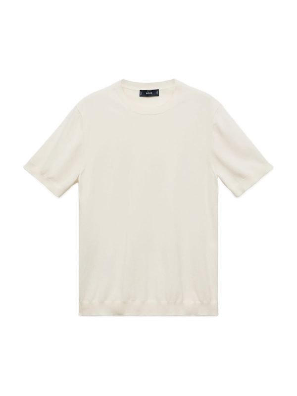 MANGO MAN MANGO MAN Pulover 'ARRAONA'  prljavo bijela