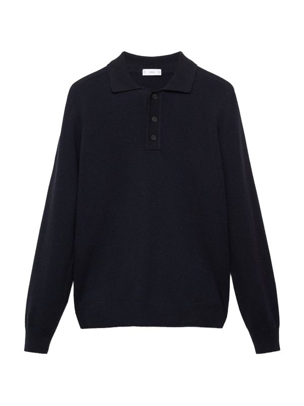 MANGO MAN MANGO MAN Pulover 'DAILYS'  morsko plava