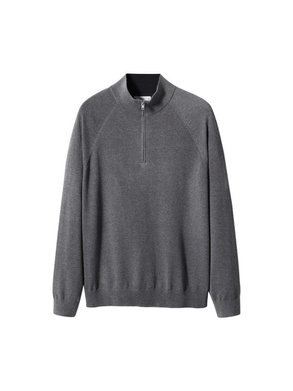 MANGO MAN MANGO MAN Pulover 'TENP'  crna