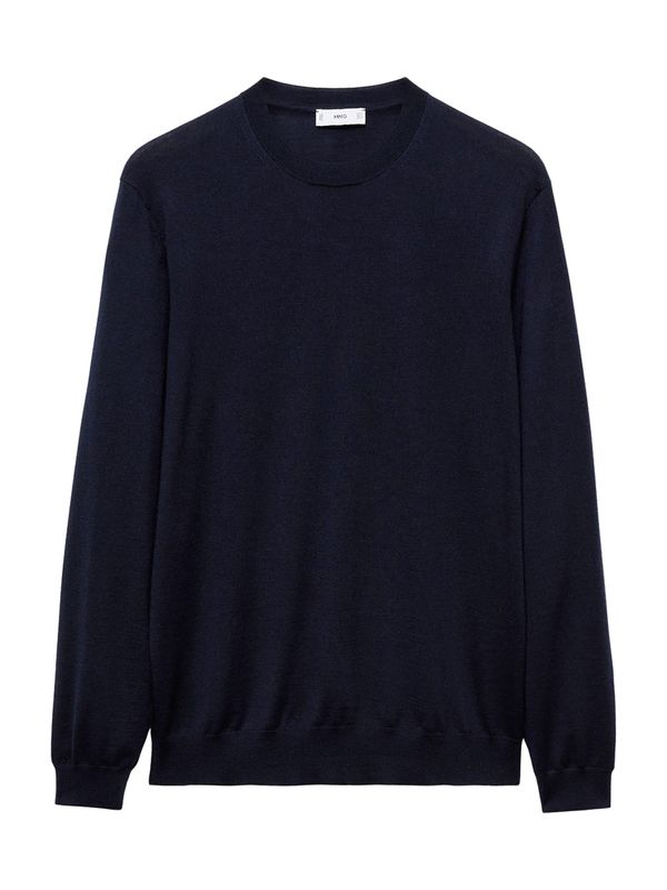 MANGO MAN MANGO MAN Pulover 'WILLY'  morsko plava