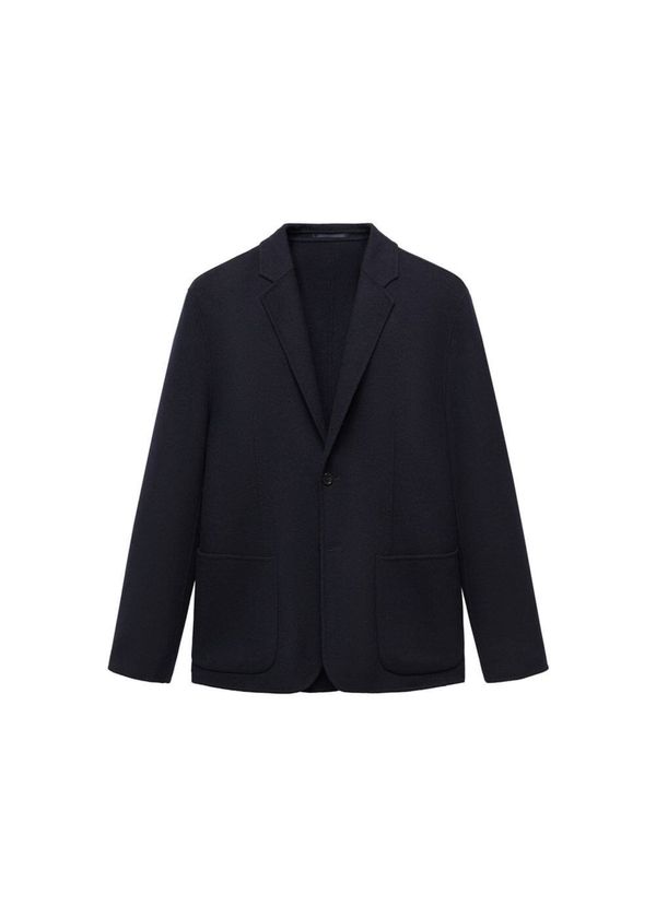 MANGO MAN MANGO MAN Sako 'Handmade'  mornarsko plava