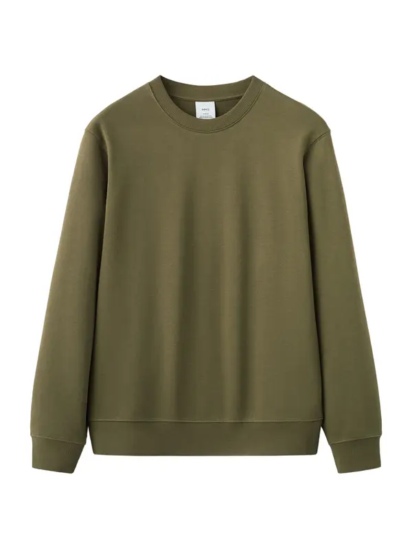 Mango MANGO MAN Sweater majica 'Nole'  maslinasta