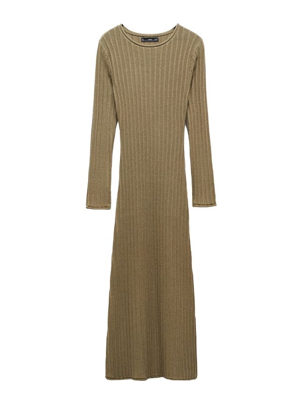 MANGO MANGO Pletena haljina 'Africa'  kaki