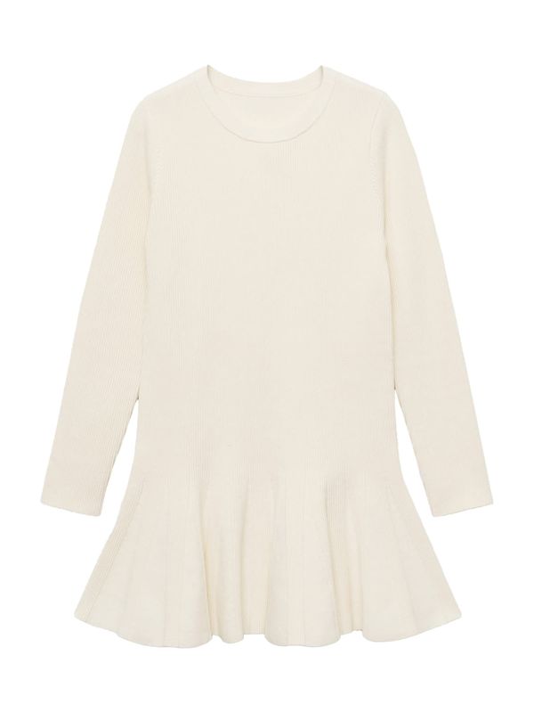 MANGO MANGO Pletena haljina 'OTTOM'  puder roza