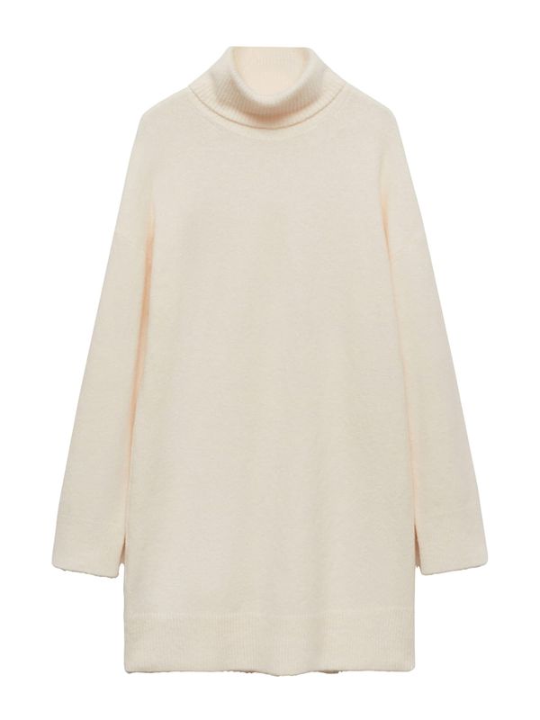 MANGO MANGO Pletena haljina 'TALDOTE'  roza