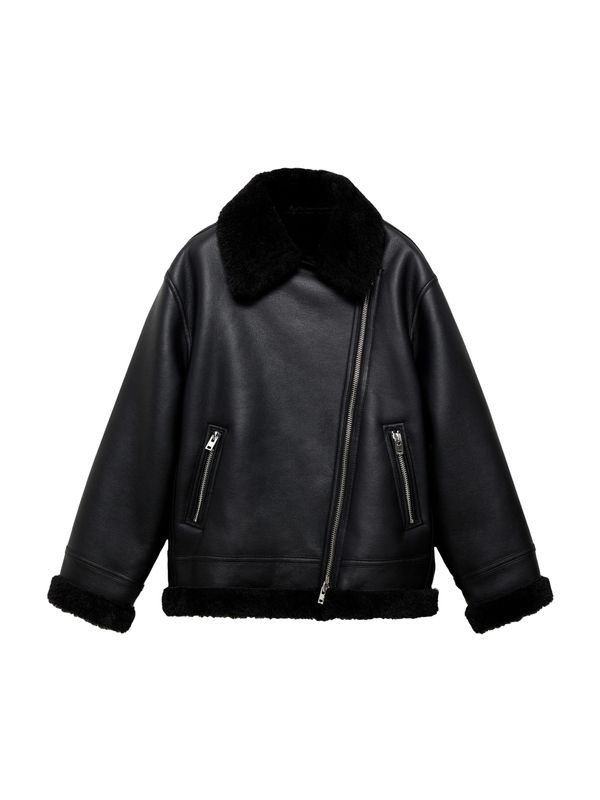 MANGO MANGO Prijelazna jakna 'ADRI'  crna