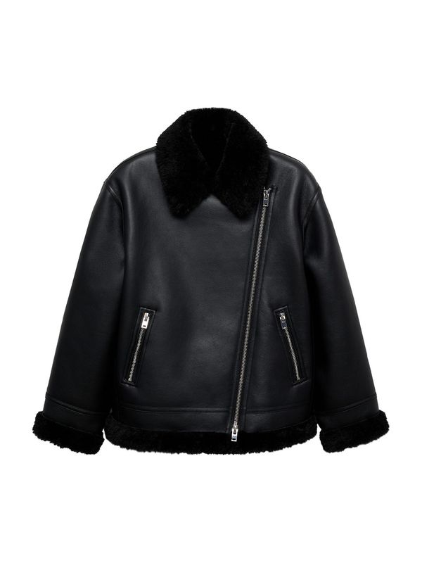 MANGO MANGO Prijelazna jakna 'Adri'  crna