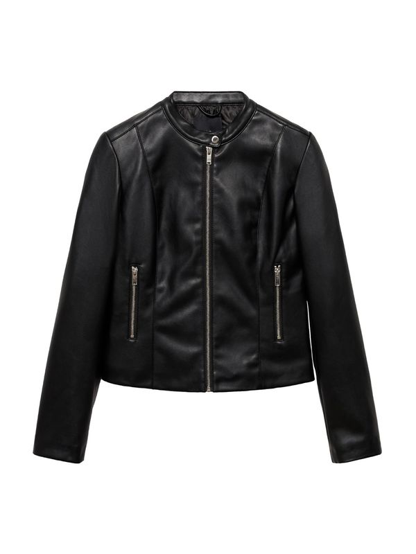 MANGO MANGO Prijelazna jakna 'Amapola'  crna