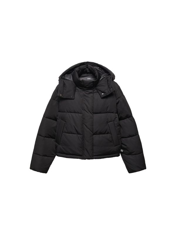 MANGO MANGO Prijelazna jakna 'Anita'  crna / prljavo bijela