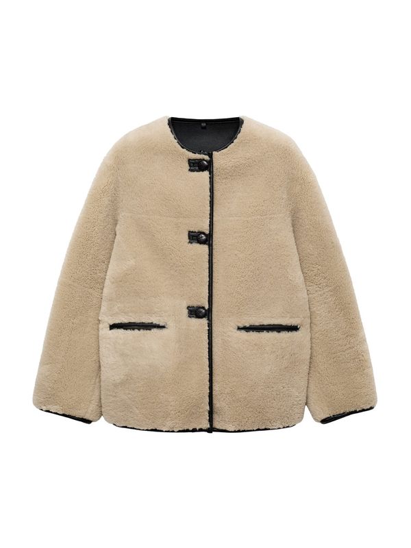 MANGO MANGO Prijelazna jakna 'BETHOVEN'  boja pijeska