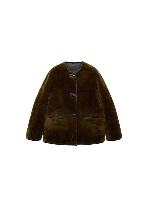 MANGO MANGO Prijelazna jakna 'Bethoven'  maslinasta