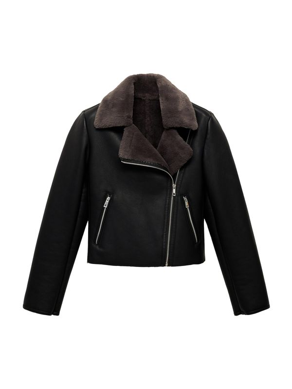 MANGO MANGO Prijelazna jakna 'CADI'  crna