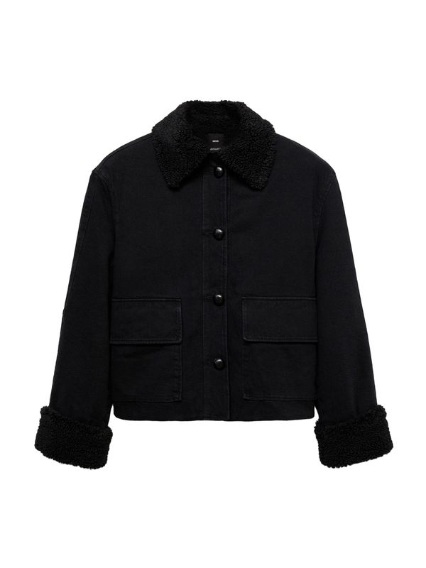 MANGO MANGO Prijelazna jakna 'EME'  crna