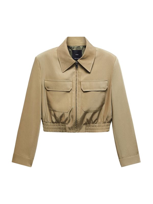 MANGO MANGO Prijelazna jakna 'Insect'  maslinasta