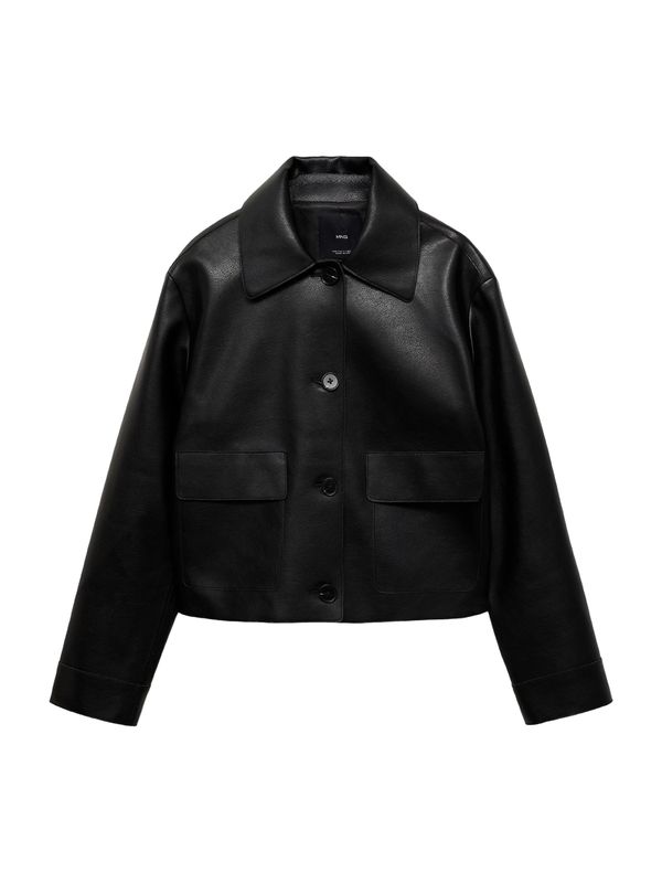 MANGO MANGO Prijelazna jakna 'SABINA'  crna