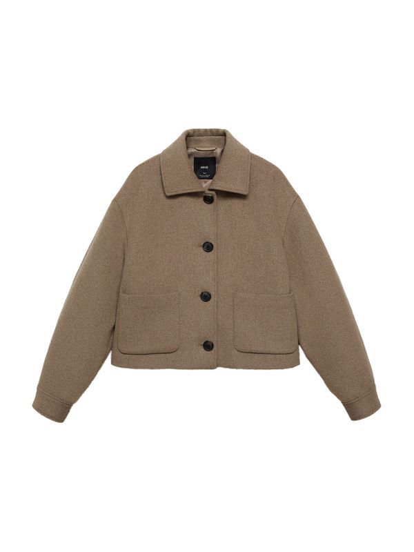 MANGO MANGO Prijelazna jakna  svijetlosmeđa