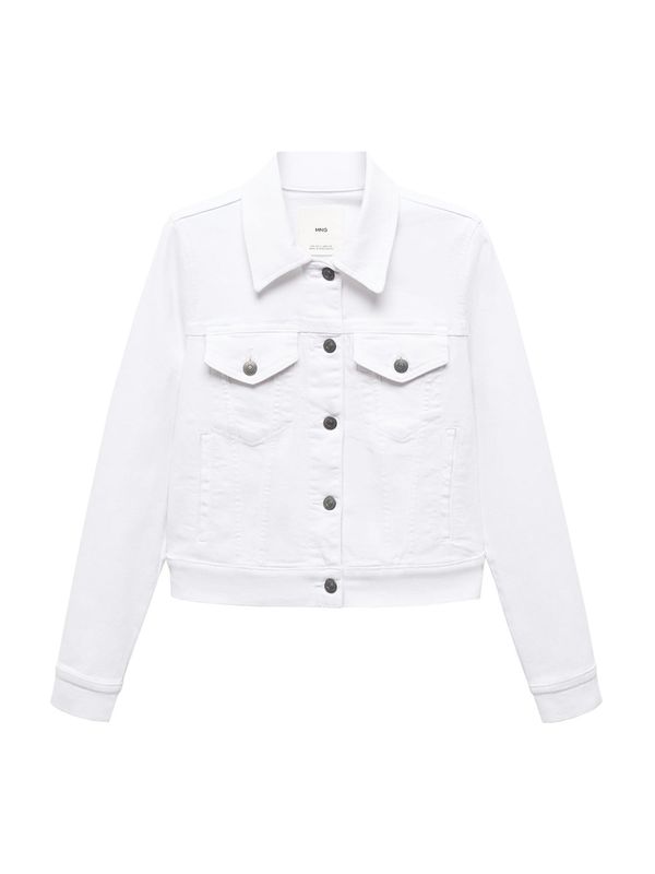 MANGO MANGO Prijelazna jakna 'VICKY'  bijela