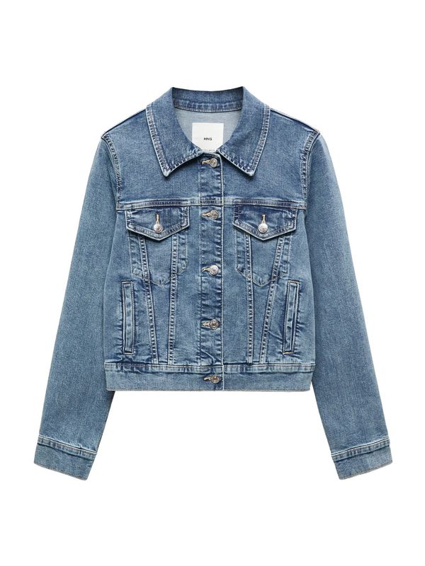 MANGO MANGO Prijelazna jakna 'VICKY'  plavi traper