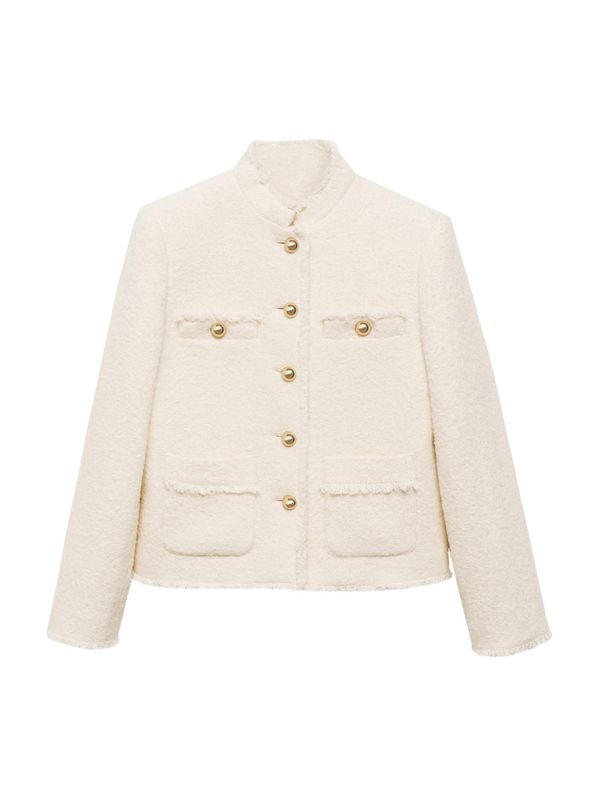 MANGO MANGO Prijelazna jakna 'Yoko'  nude