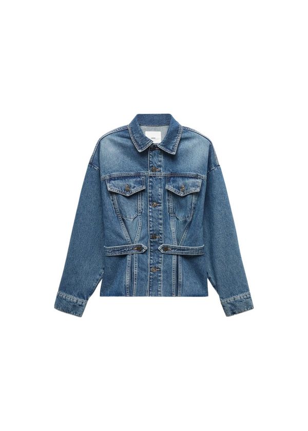 MANGO MANGO Prijelazna jakna 'Zendaya'  plavi traper