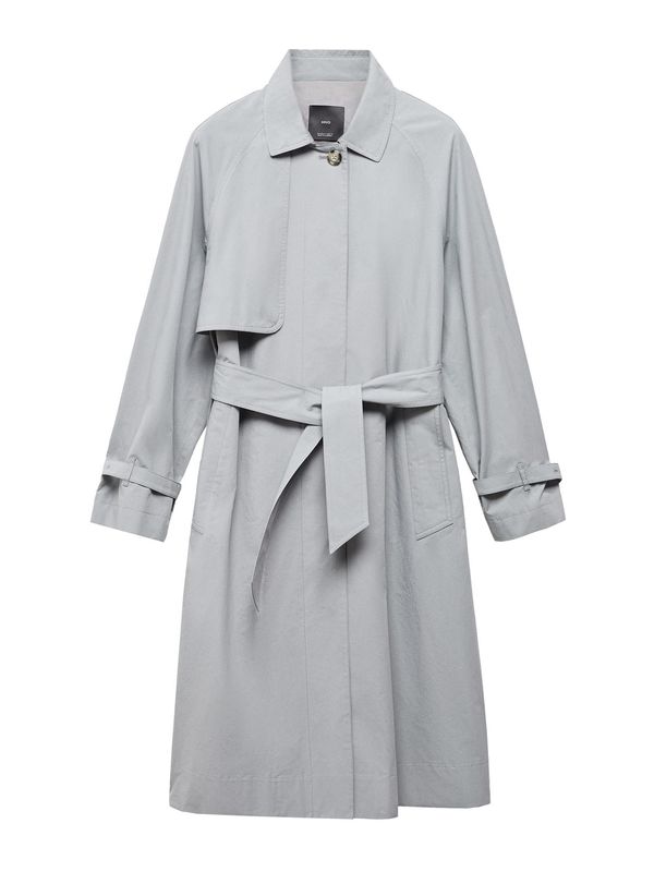 MANGO MANGO Prijelazni kaput 'Anchovy'  svijetlosiva