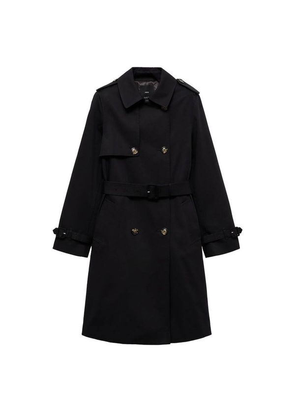 MANGO MANGO Prijelazni kaput 'Polana'  crna