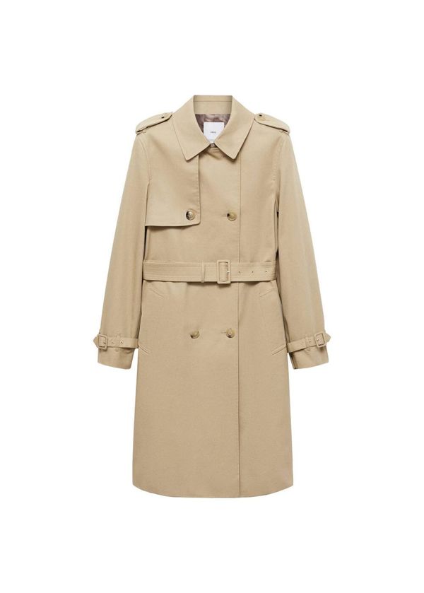 MANGO MANGO Prijelazni kaput 'Polana'  pijesak