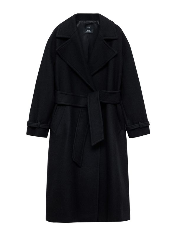 MANGO MANGO Prijelazni kaput 'TRAVIATA'  crna