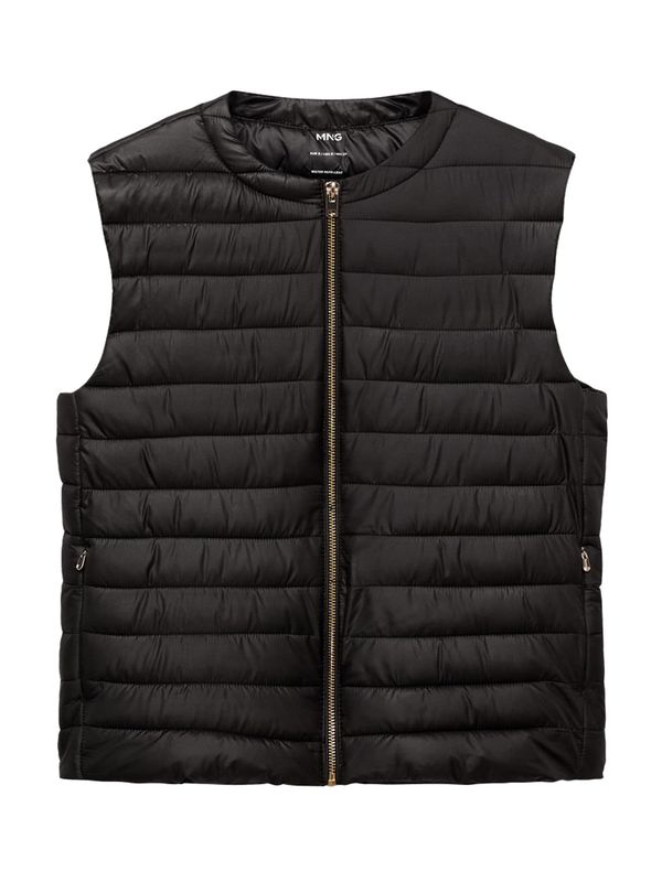 MANGO MANGO Prsluk  crna