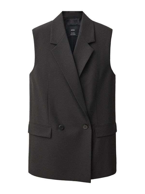 MANGO MANGO Prsluk od odijela 'ANKARA'  crna