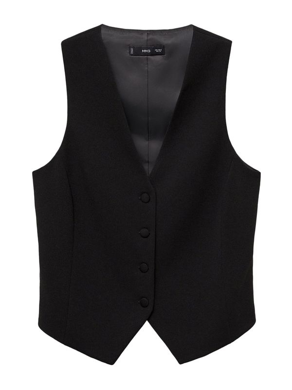 MANGO MANGO Prsluk od odijela 'AVAYA'  crna