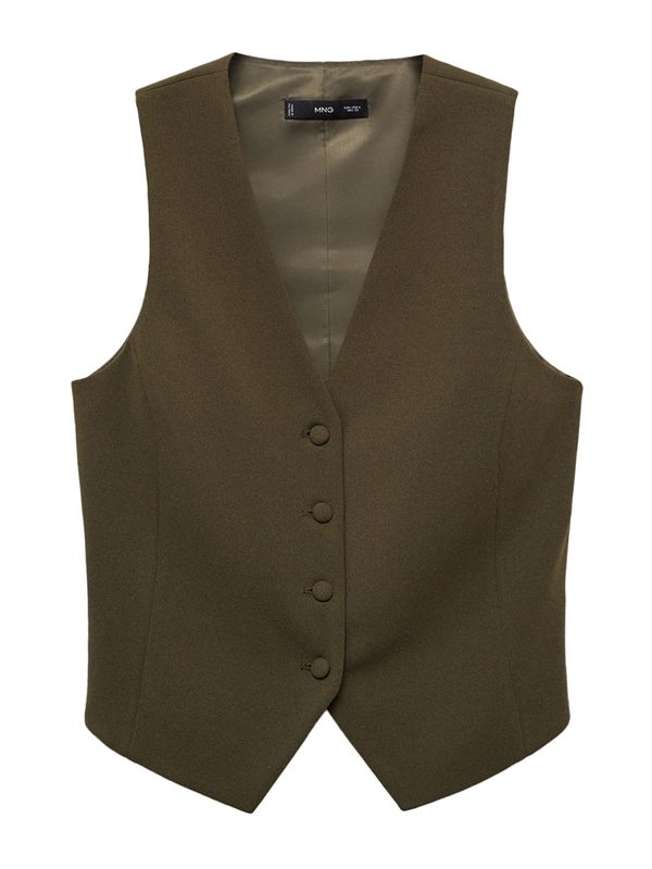 MANGO MANGO Prsluk od odijela 'AVAYA'  kaki