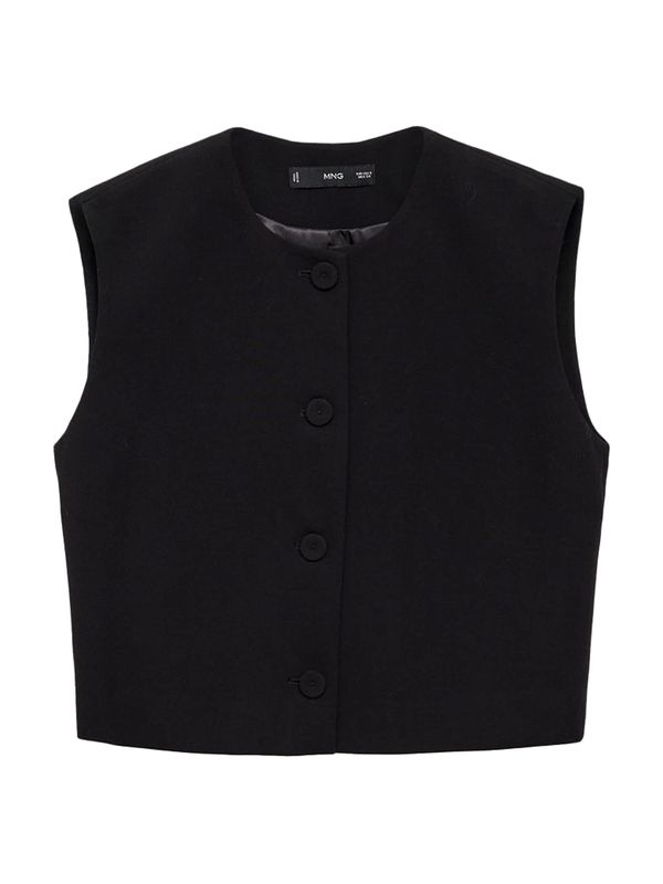 MANGO MANGO Prsluk od odijela 'CAGLIARI'  crna