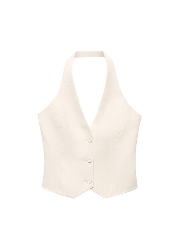 MANGO MANGO Prsluk od odijela 'Tempo'  svijetlobež