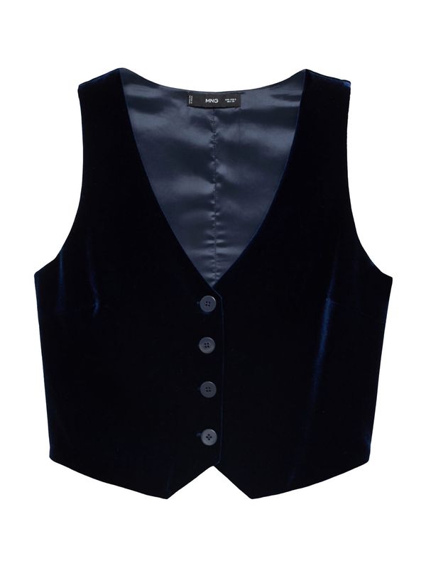 MANGO MANGO Prsluk od odijela 'XENPHI'  crno plava