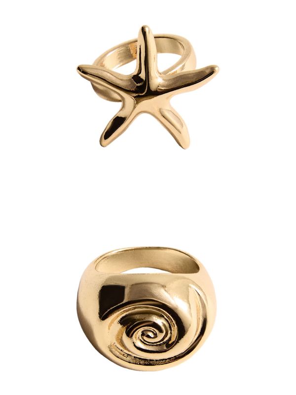 MANGO MANGO Prsten  zlatna