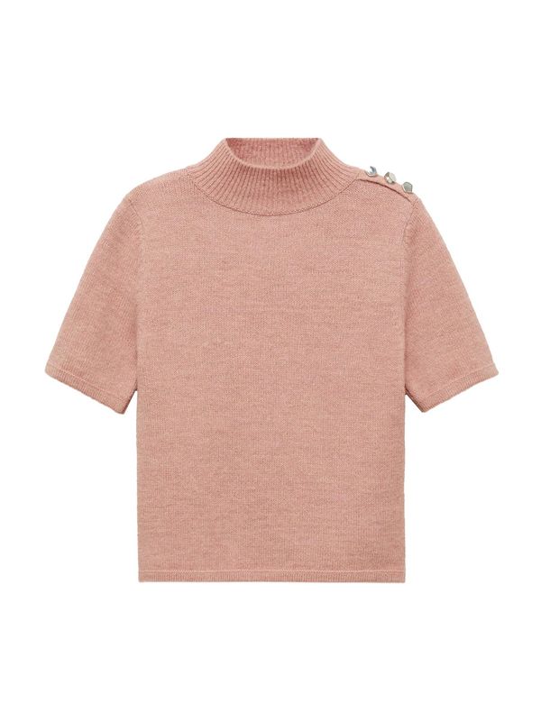 MANGO MANGO Pulover 'Alice'  zlatna / roza